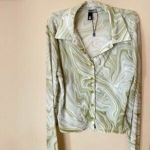 Womens long sleeved blouse